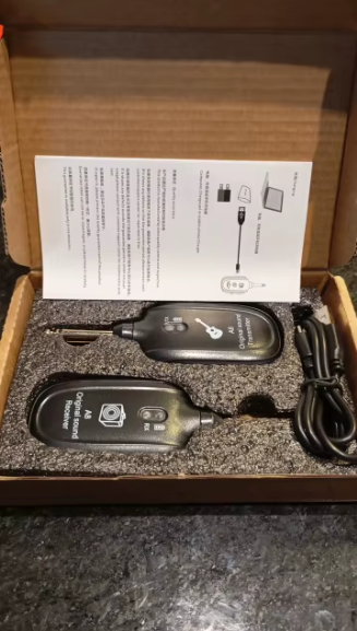 Transmissor guitarra/amplificador Bluetooth